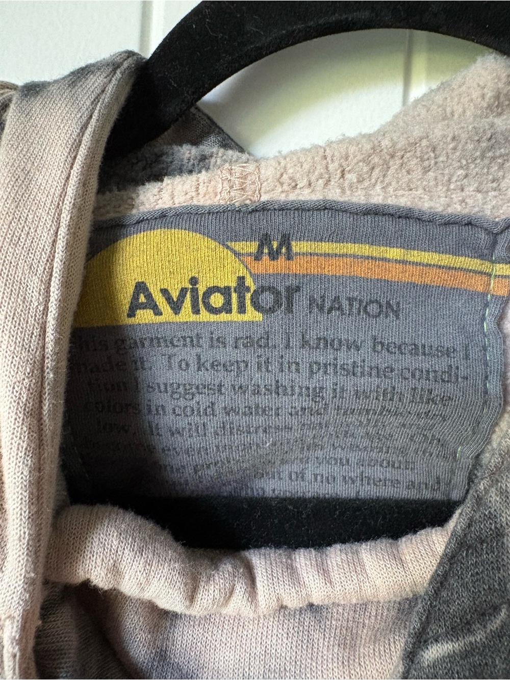 Aviator Nation Tie Dye Dusty Ninja Pullover Hoodie - Picture 3 of 6
